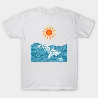 Sun and Waves T-Shirt